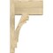Ekena Millwork Merced Block Rough Sawn Outlooker, Douglas Fir, 8"W x 14"D x 22"H OUT08X14X22MRC05RDF - alternate 2